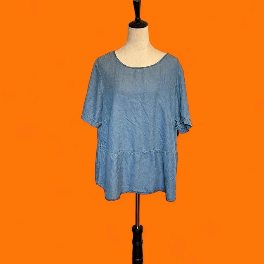 Light Blue Women's Blouse